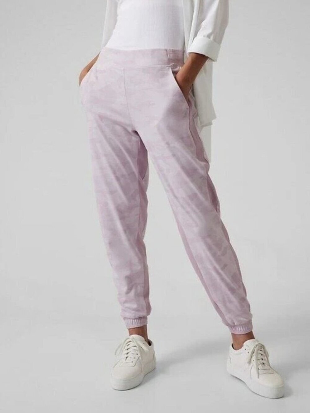 Athleta Women's Brooklyn Lined Camo Jogger Pants Size 0 36484